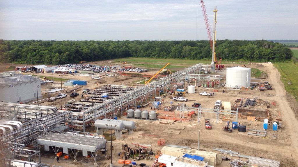 Photos from the Bradley 2 Gas Plant construction project.