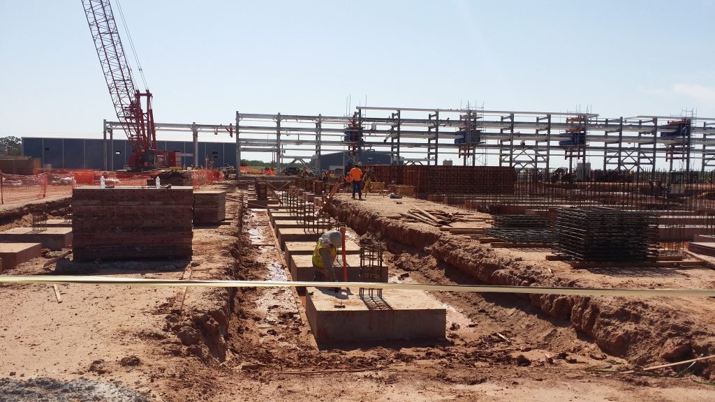 Photos from the Bradley 2 Gas Plant construction project.