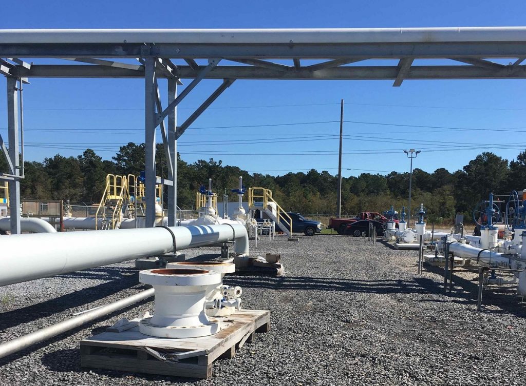 Photos of the Aegis Booster Station