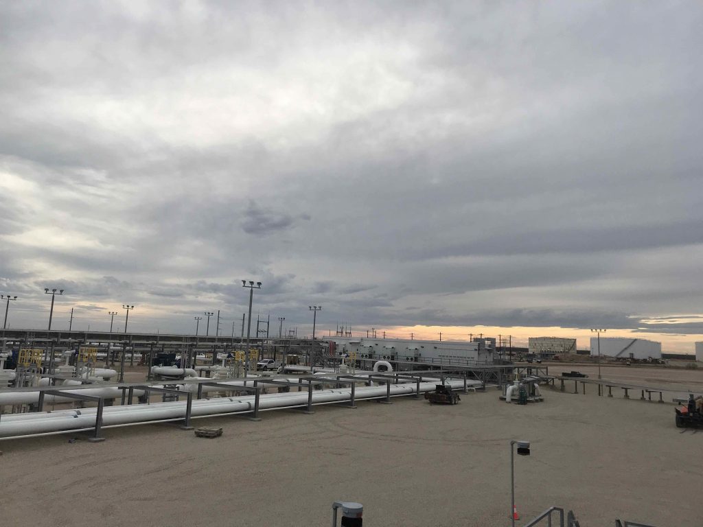 Photos from the Gray Oak Crane Terminal project