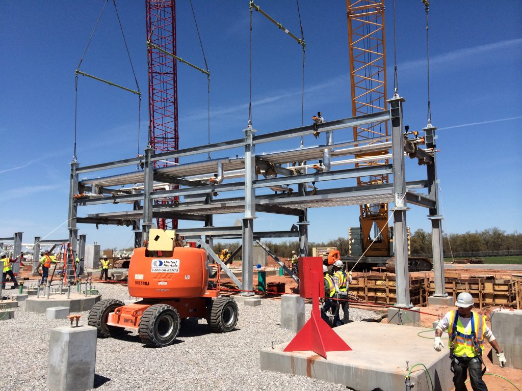 Photos from the Bradley 2 Gas Plant construction project.