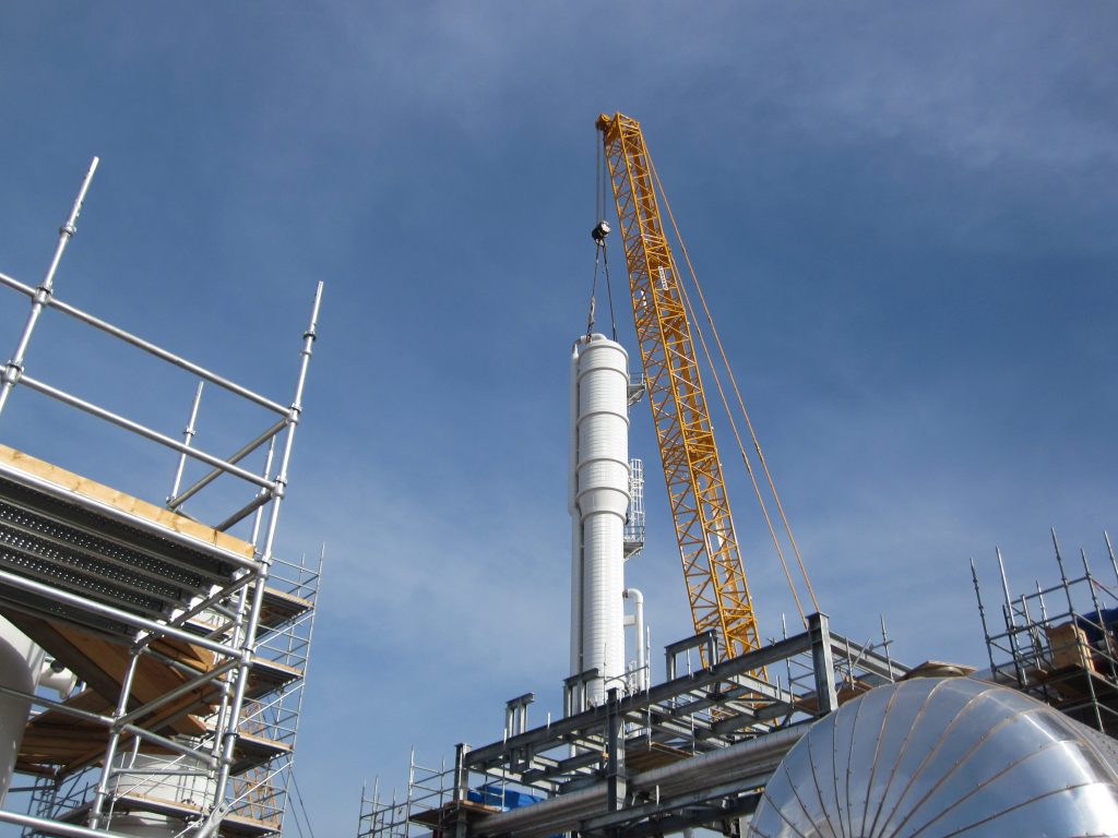 Photos from the Bradley 2 Gas Plant construction project.