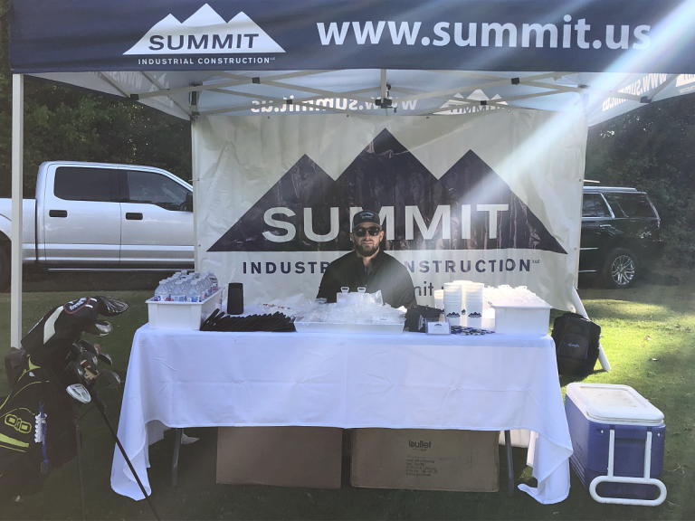 Summit Industrial at the Spring golf tournament