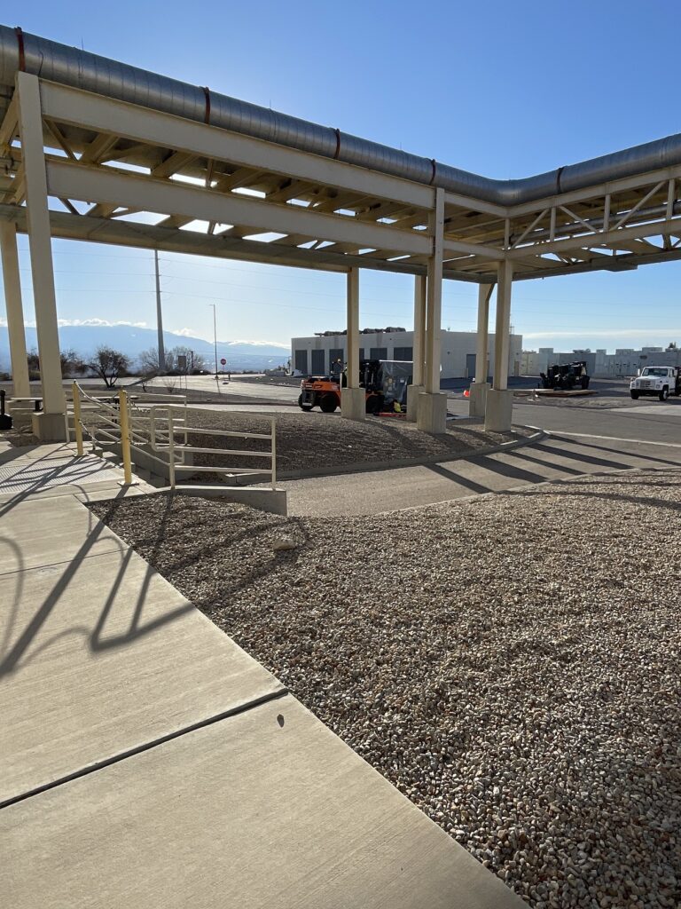 Photos from the construction of Project Hedgehog Semiconductor Expansion Rio Rancho NM
